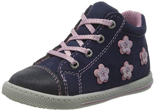 Lurchi Baby Mädchen BEBA Sneaker, Blau (Navy), 22 EU von Lurchi