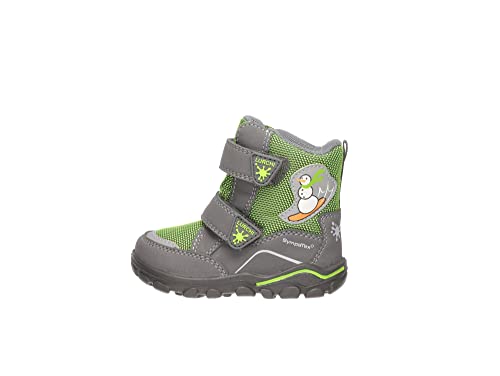 Lurchi Baby-Mädchen Kalmy-Sympatex Schneestiefel, Grey Applegreen, 21 EU Weit von Lurchi