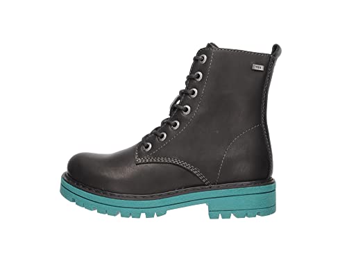 Lurchi Electra-tex Halblange Stiefel, Black Green, 38 EU von Lurchi