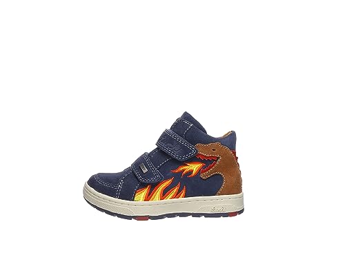 Lurchi Dino-tex Hohe Sneaker, Blau Navy 22, 32 EU von Lurchi