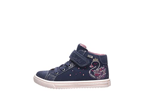 Lurchi Jungen Mädchen SWAN-TEX Sneaker, Navy, 26 EU von Lurchi