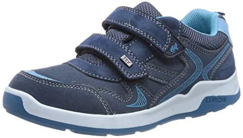 Lurchi Jungen Maiko-tex Sneaker, Navy Blue, 33 EU von Lurchi