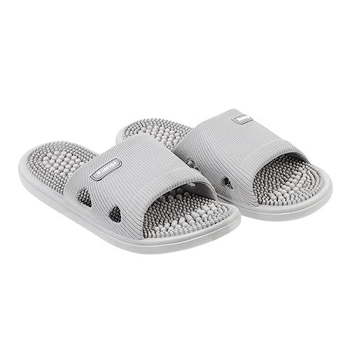 Lurrose 1 Paar Hausschuhe Für Die Fußmassage Badeschuhe Haushaltspantoffeln Badesandalen Badepantoffeln Schuhe Massieren Duschschuhe Damensandalen Die Liebhaber Pvc Universal- von Lurrose