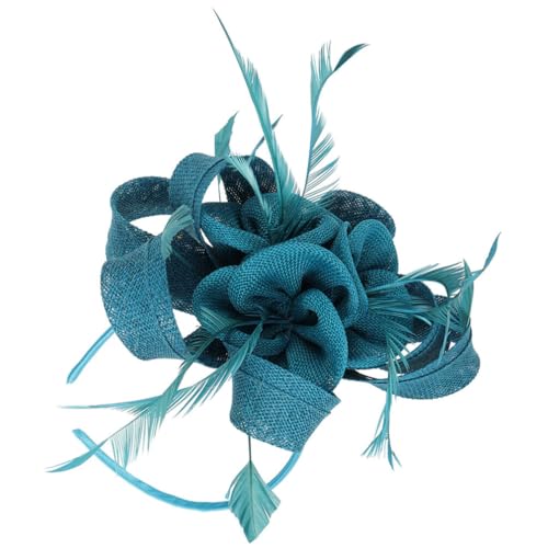 Lurrose Faszinator Feder Stirnband Damen Haarreif 20er Jahre Haarband Flapper Mädchen Hut Maskerade Haarschmuck Kopfschmuck Hochzeit Weihnachten Party Cosplay Kostüm von Lurrose