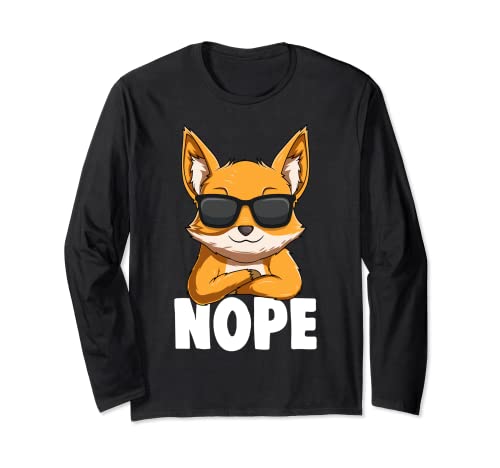 Fuchs Kinder Jungen Mädchen Füchse Langarmshirt von Lustige Fuchs Liebhaber Geschenkideen