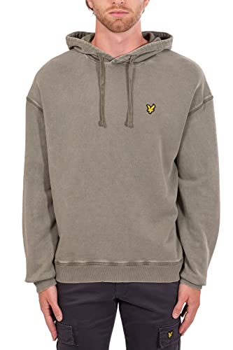 Lyle & Scott Herren Sweatshirt Oliv/gelb/schwarz XL von Lyle & Scott