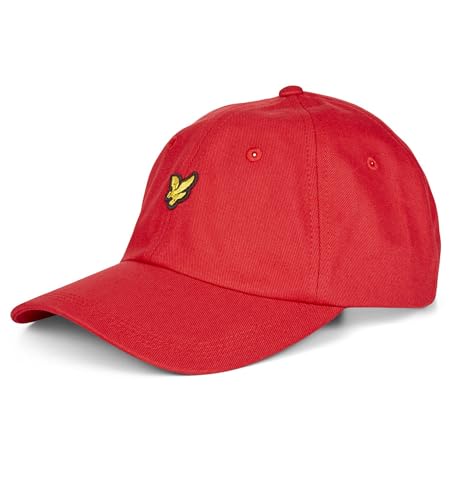 Lyle & Scott Baseball Cap Herren - eine modische Sonnenschutz-Kopfbedeckung aus hochwertiger 100% Baumwolle mit bequemer Passform und Größenverstellung. von Lyle & Scott