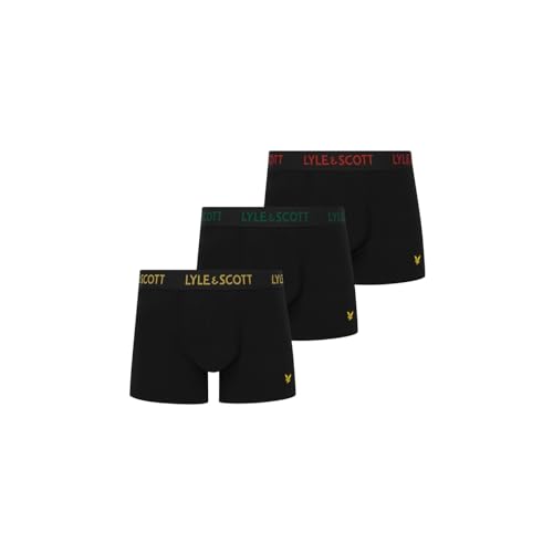 Lyle & Scott Basic Core Trunk Boxershorts Herren (3-pack) - L von Lyle & Scott