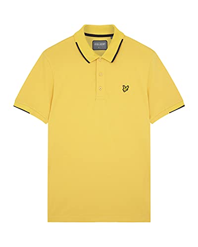 Lyle & Scott Golf-/Poloshirt für Herren, aus Baumwolle, Sonnenstrahl, S von Lyle & Scott