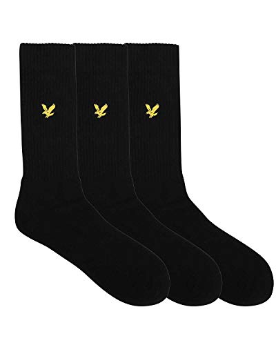 Lyle & Scott Herren Hamilton Lässige Socken, SCHWARZ, ONE Size von Lyle & Scott