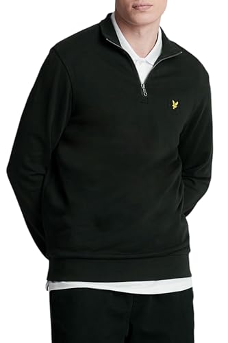 Lyle & Scott Premium Troyer Herren – 100% Baumwolle | Half Zip Sweatshirt mit Basic Design | XS-XXL Lyle & Scott Premium Troyer Herren – 100% Baumwolle | Half Zip Sweatshirt mit Basic Design | XS-XXL von Lyle & Scott
