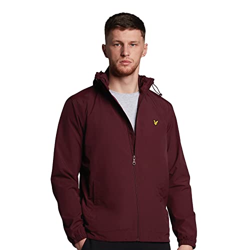 Lyle & Scott lässige Jacke Herren - Zip Through Hooded Jacket in den Größen XS -XXL - Eine leichte Kapuzenjacke für einen bequemen Look bei jedem Wetter von Lyle & Scott