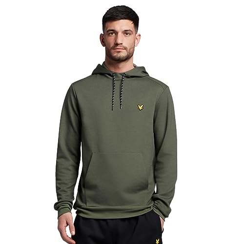 Lyle & Scott Herren über dem Kopf FlyGolf Hoody - Kaktusgrün - L von Lyle & Scott