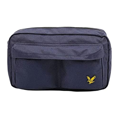 Lyle & Scott Bauchtasche Herren Blau | Kleine Tasche für Herren und Damen mit verstellbarem Verschluss, Gürteltasche von Lyle & Scott