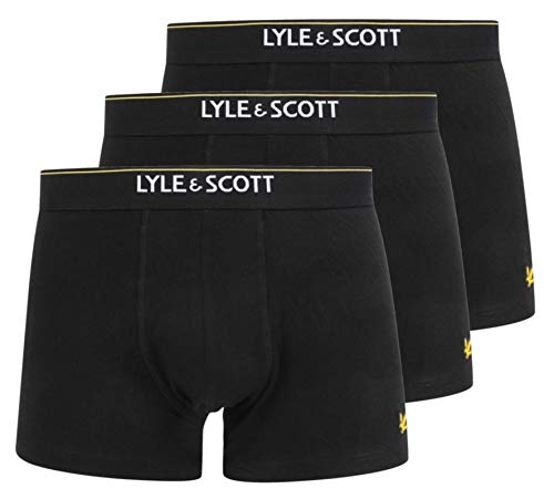 Lyle & Scott Nathan Boxershorts, 3er-Pack, Schwarz , XL von Lyle & Scott