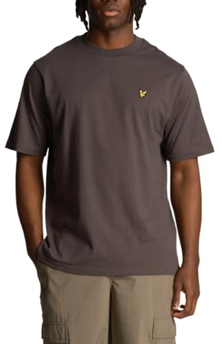 Lyle & Scott Oversized Tshirt Herren | Herren t Shirt mit Rundhalsausschnitt und Steinadlerlogo auf der Brust | XS-XXL von Lyle & Scott