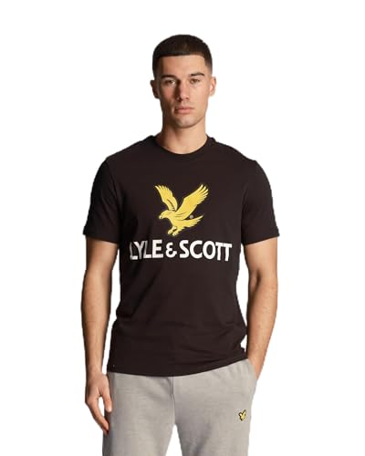 Lyle & Scott Printed T-Shirt Schwarz XL von Lyle & Scott