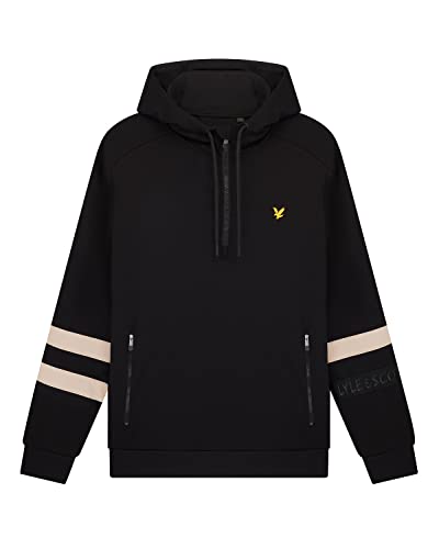 Lyle & Scott Sleeve Stripe Sweat Hoodie Herren - L von Lyle & Scott