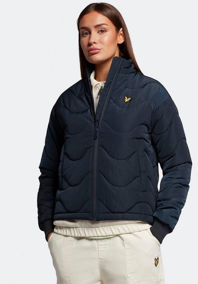 Lyle & Scott Steppjacke mit Logo-Aufnäher auf der Brust von Lyle & Scott