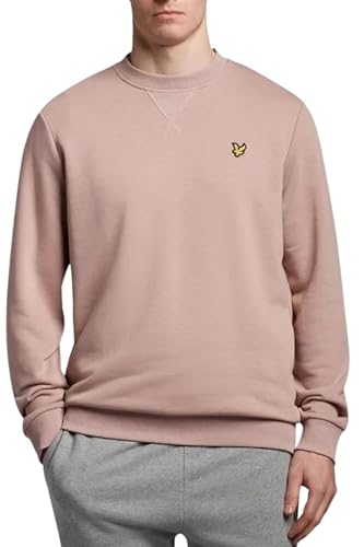 Lyle & Scott Sweatshirt für Männer - Klassisches hochwertiges Herren Pullover mit Rundhalsausschnitt, Schlichter, langärmeliger ohne Kapuze, 100% Baumwolle, XS-XXL von Lyle & Scott