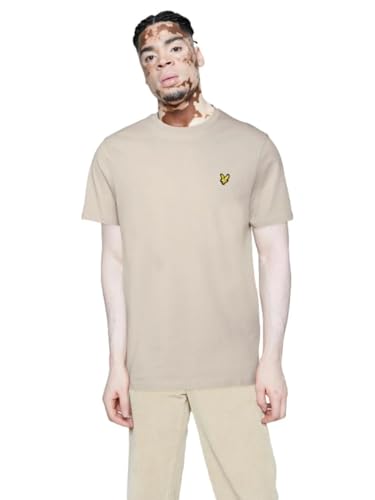 Lyle & Scott T-Shirt Herren | mit Rundhals-Ausschnitt und kurzen Ärmeln | mit goldenem Adler-Logo auf der Brust | XS — XXL… von Lyle & Scott
