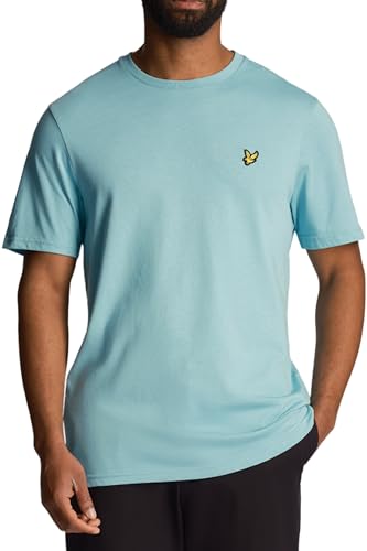 Lyle & Scott T-Shirt Herren | mit Rundhals-Ausschnitt und kurzen Ärmeln | mit goldenem Adler-Logo auf der Brust | XS — XXL… von Lyle & Scott