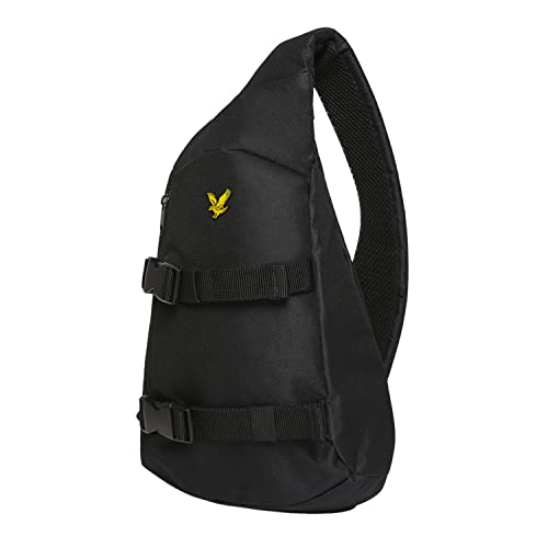 Lyle & Scott Umhängetasche Herren und Damen, Tasche Herren mit Hauptfach und Außentasche mit Reißverschluss, Fastex-Schnallen, verstellbaren und Adler-Logo von Lyle & Scott