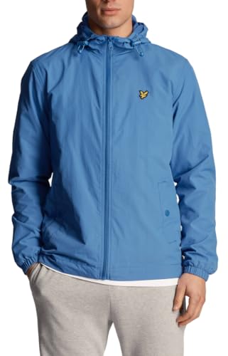 Lyle & Scott lässige Jacke Herren - Zip Through Hooded Jacket in den Größen XS -XXL - Eine leichte Kapuzenjacke für einen bequemen Look bei jedem Wetter von Lyle & Scott