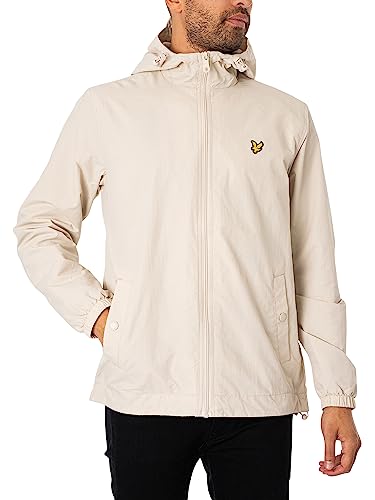 Lyle & Scott lässige Jacke Herren - Zip Through Hooded Jacket in den Größen XS -XXL - Eine leichte Kapuzenjacke für einen bequemen Look bei jedem Wetter von Lyle & Scott