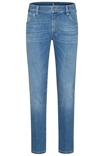 M 5 BY MEYER Herren Hose M5 Super-Slim Denim - 9-6242 - Authentic Denim Five-Pocket von M 5 BY MEYER