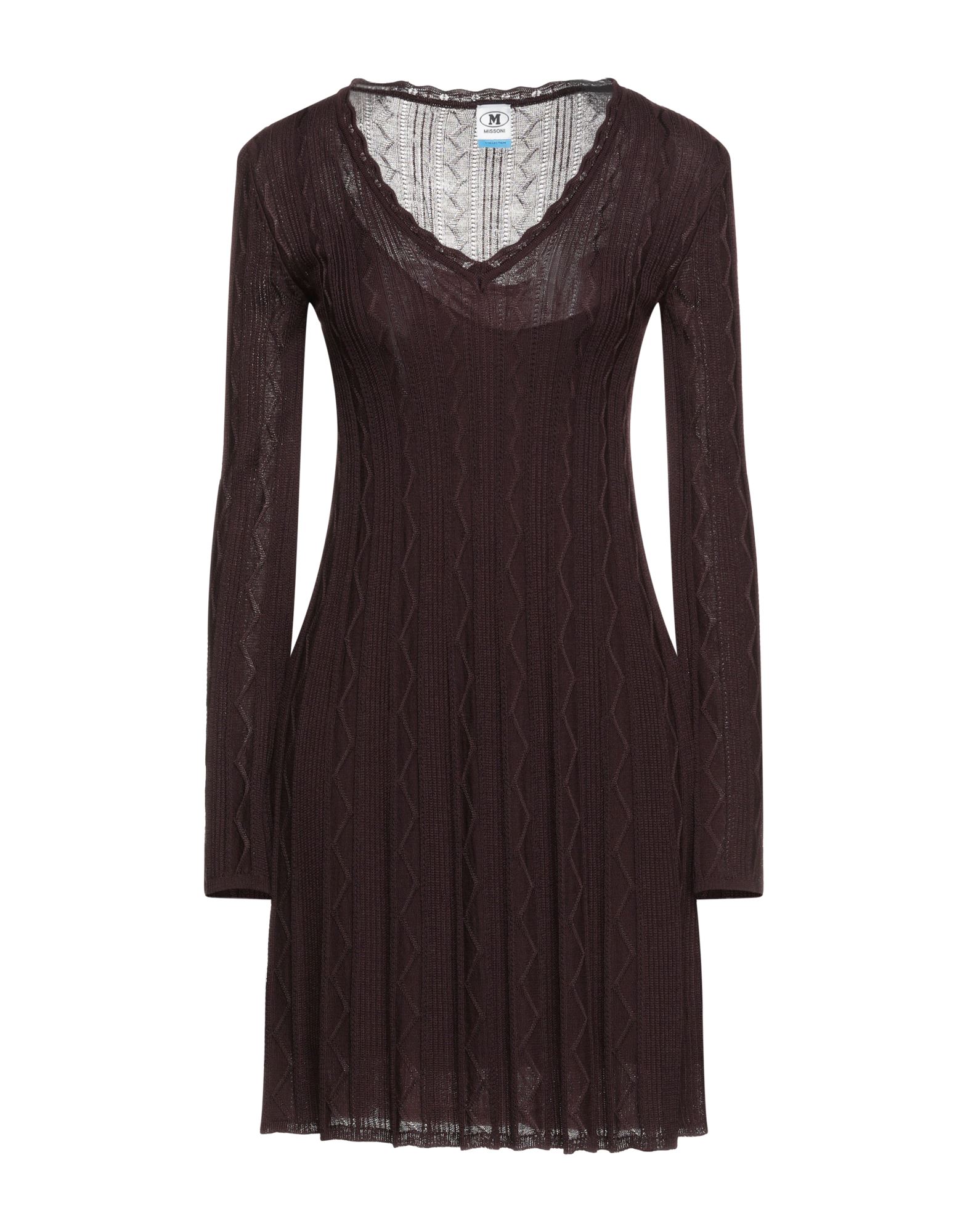 M MISSONI Mini-kleid Damen Pflaume von M MISSONI