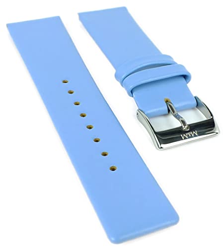 M&M Basic Line 40 Ersatzband 20mm glattes Leder flach blau M11870-620 M11870 11870 M&M Basic Line 40 Ersatzband 20mm glattes Leder flach blau M11870-620 M11870 11870 von M&M Germany