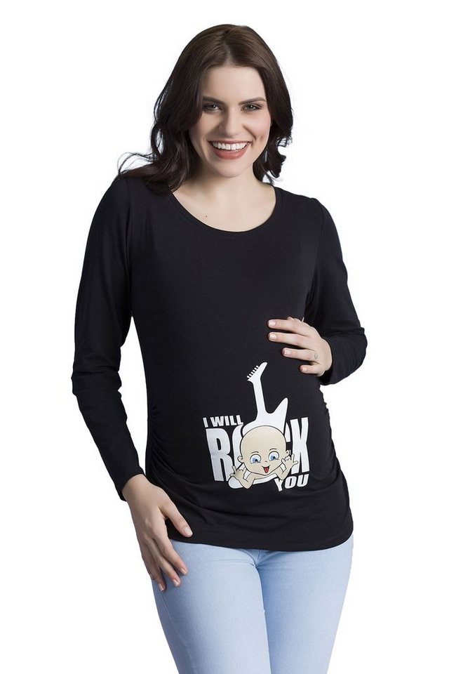 M.M.C. Umstandsshirt I Will Rock You mit Motiv von M.M.C.