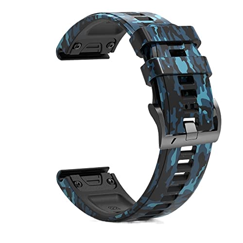 MAALYA 26 22 mm Silikon-Schnellverschluss-Uhrenarmband für Garmin Fenix 7 7X 6 6X Pro 5X 5 Plus 3 HR MK2 Easyfit Smart Watch Armband Correa, 22mm For Epix, Achat von MAALYA