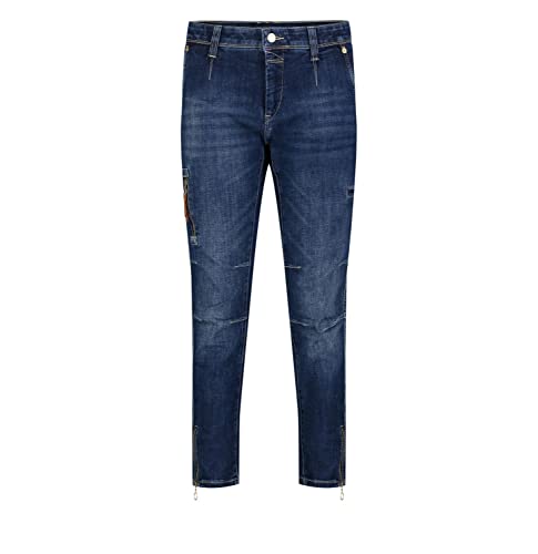 MAC Damen Hose Cross Denim Art.Nr. 0389L237797 D671*, Größe:W32/L28, Farbe:D671 Dark Blue net wash von MAC Jeans