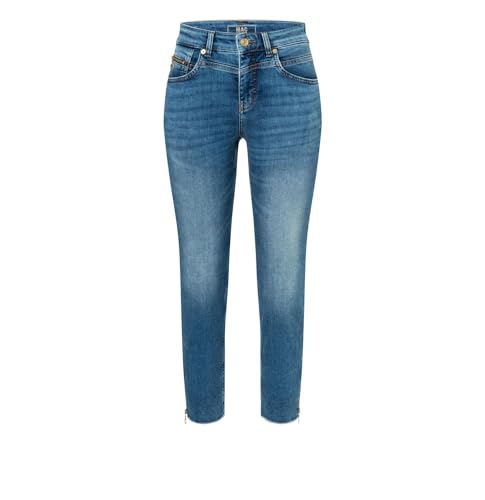 MAC Jeans MAC Damen Hose Rich Slim Chic Authentic Light 0389L575590 D415*, Größe:W34/L26, Farbe:D415 Authentic Indigo Used von MAC Jeans