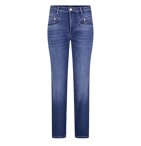 MAC Damen Jeans Hose Rich Straight 0389L317290 D825 *, Farbe:D825, Größe:W36/L28 von MAC Jeans