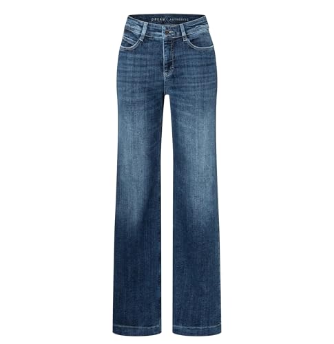 MAC Dream Wide Authentic megaflex Damen Jeans Cobalt Authentic wash Art.Nr. 0358L543990 D547*, Größe:W32/L32, Farbe:D574 Cobalt Authentic wash von MAC Jeans