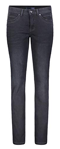 MAC JEANS Damen Angela New Straight Jeans,per Pack Blau (Dark wash Blue Black D869),W26/L34 (Herstellergröße:34/34) von MAC Jeans