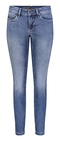 MAC Jeans Damen Dream Skinny, per Pack blau-hell (Authentic Summer Blue wash D432), W32/L34 (Herstellergröße: 32/34) von MAC Jeans