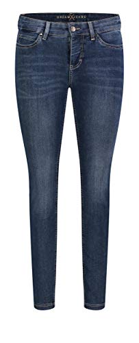 MAC Jeans Damen Dream Skinny Jeans, Blau (blue authentic wash D626), W42/L28 von MAC Jeans