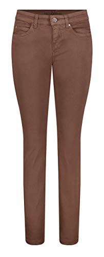 MAC Jeans Damen Dream Skinny Jeans, Fawn Brown PPT, 36W / 28L von MAC Jeans