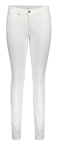 MAC Jeans Damen Dream Skinny Jeans, Weiß (White Denim D010), W00/L34 von MAC Jeans