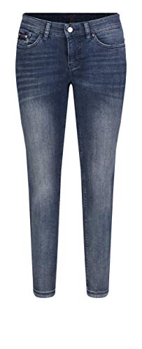 MAC JEANS Damen Dream Slim Authentic Straight Jeans, per Pack Blau (Dark Smoky Authentic D856), W36/L29 (Herstellergröße: 36/29) von MAC Jeans