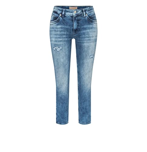 MAC Jeans Mac Damen Jeans Mel, Light Authentic Denim 0389262090 Blau 38-30 von MAC Jeans