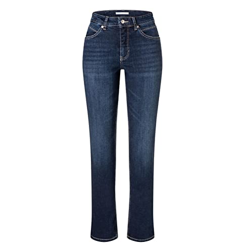 MAC Melanie - 2er Pack Damen Jeans in Verschiedene Farbvarianten, Farbe:D845 blau, Größe:W40/L36 von MAC Jeans