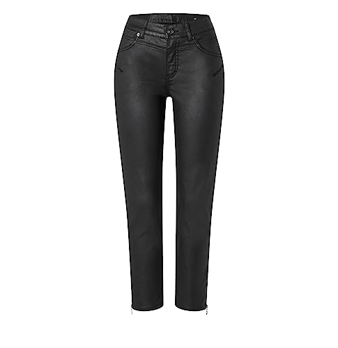 MAC Rich Slim chic Coating Damen Jeans Black Art.Nr. 0465L576801 090*, Größe:W46/L26, Farbe:090 Black von MAC Jeans