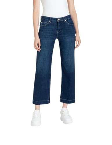 Mac MAC JEANS - Rich Culotte, Light Authentic Denim in Blau, Größe 38/OL von MAC Jeans