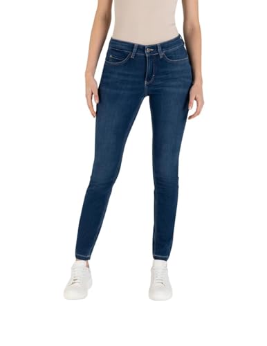 MAC Jeans Damen Dream Skinny Slim Jeans, Blau (Mid Blue D569), W42/L32 von MAC Jeans