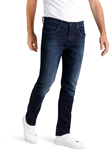 MAC Jeans Herren Arne Pipe Slim Jeans, Blue Black 3D Authentic Wash H793, W34/L34 von MAC Jeans